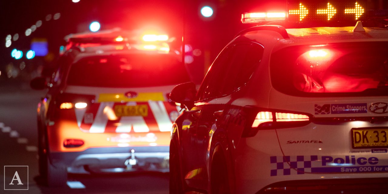Police assaulted after crash