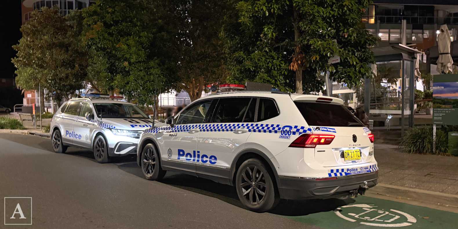 NSW Police respond to a bus stop near Lighthouse Square at Howard Avenue, Dee Why NSW Police respond to a bus stop near Lighthouse Square at Howard Avenue, Dee Why